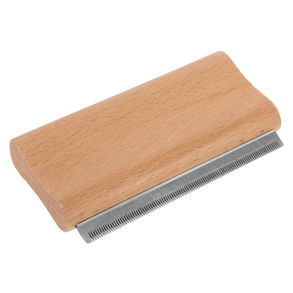 Horsehair Comb for Coat Care, Removes Tangles, 12.5 cm