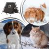 Insulated Waterproof Triangular Cat Shelter for Outdoor Use view 4
