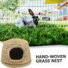Handwoven, Breathable Rabbit House view 2