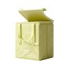 Foot Soaking Tub with Handles, Lid, and Zipper view 1