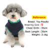 Zunea Fleece Dog Sweater for Small Dogs, Navy Blue view 3