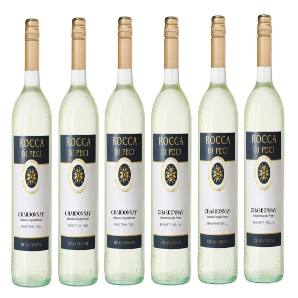 6 x 1.0 L - 2024 - Rocca di Peci - Chardonnay - delle Venezie I.G.P. - Veneto - Italy - White Wine
