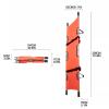 Lightweight Folding Aluminum Alloy Stretcher with Waterproof Oxford Fabric view 2
