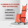 Lightweight Folding Aluminum Alloy Stretcher with Waterproof Oxford Fabric view 3