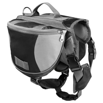 Adjustable Dog Backpack Harness with Handle
