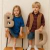 Letter Pillow J, 40 x 35 x 10 cm, Plush Decorative Cushion view 4