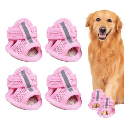 Pavsicgn Non-Slip Dog Shoes - Outdoor Dog Boots for Walks