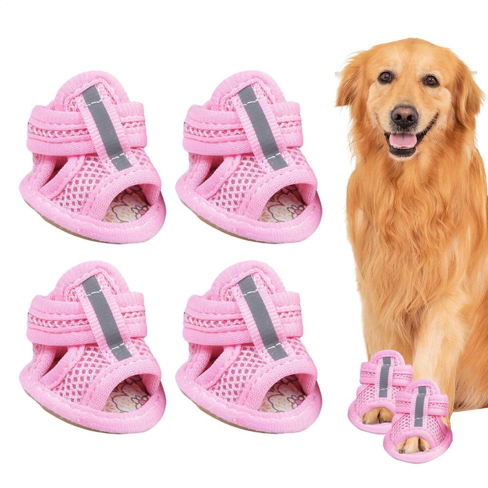 Pavsicgn Non-Slip Dog Shoes - Outdoor Dog Boots for Walks