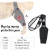 Saituo Home Elbow Support for Dogs - Adjustable, Black view 2