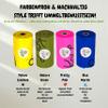 Organic Dog Life Compostable Dog Waste Bags on a Roll, 240 Green Bags view 3