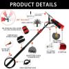 DJXLMN Telescopic Window Cleaning Brush Kit for Solar Panel Maintenance view 2