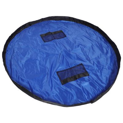 Toddmomy Large Oxford Cloth Toy Storage Bag and Play Mat with Drawstring
