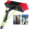 DJXLMN Window Cleaning Pole Set with Water-Fed Brush for Solar Panel and Photovoltaic Maintenance view 1