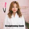 V-Shape Hair Smoothing Comb, Heat-Resistant Flat Iron Comb Attachment, 9.65 x 1.81 x 0.59 in view 3