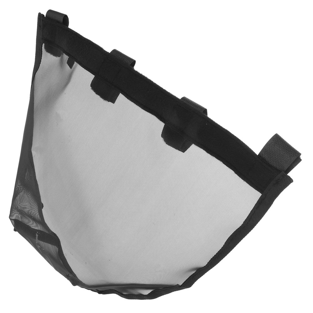 Gadpiparty Comfortable Horse Mask with Breathable Nose Net, Black