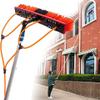 DJXLMN Glass Cleaning Brush with Telescopic Pole Kit for Solar Panels and Windows view 1