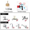 DJXLMN Glass Cleaning Brush with Telescopic Pole Kit for Solar Panels and Windows view 4