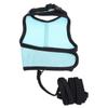 Levemo Nylon Rabbit Leash with Waterproof Soft Harness - Blue L view 1
