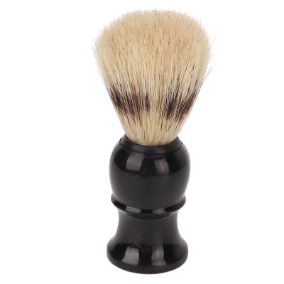 Men's Shaving Brush with Curved Handle