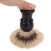 Men's Shaving Brush with Curved Handle view 4