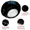 Eslifey Reusable Shower Caps with Hair Ties for Women, Waterproof, for Long Hair, Koalas on Trees, 2-Pack view 4