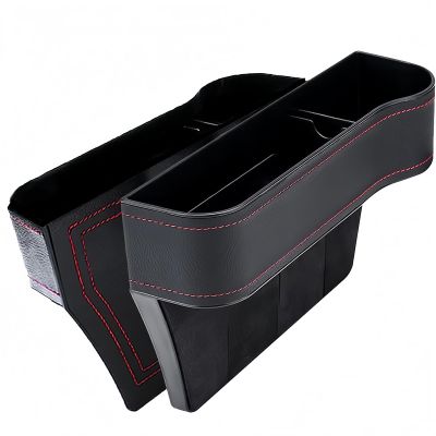 2-Piece Storage Boxes for VW ID.3 2021–2023, Leather Car Seat Gap Organizers