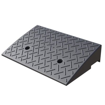 Non-Slip Rubber Ramp Mat for Outdoor Use, 50 × 32 × 14 cm