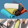 Linen Cover for Foam Mattress Gap Filler, Zippered, Washable, Light Blue, 100 x 5 x 20 cm view 4