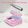 Electric Nail File, 35,000 RPM, Super Quiet, Rechargeable Nail Drill view 4