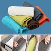 Linen Cover for Foam Bed Gap Filler and Mattress Extension, Zippered, Washable, Light Gray, 135 x 10 x 20 cm view 4