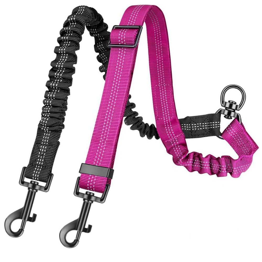 PLUSHCEWT Double Leash for 2 Dogs