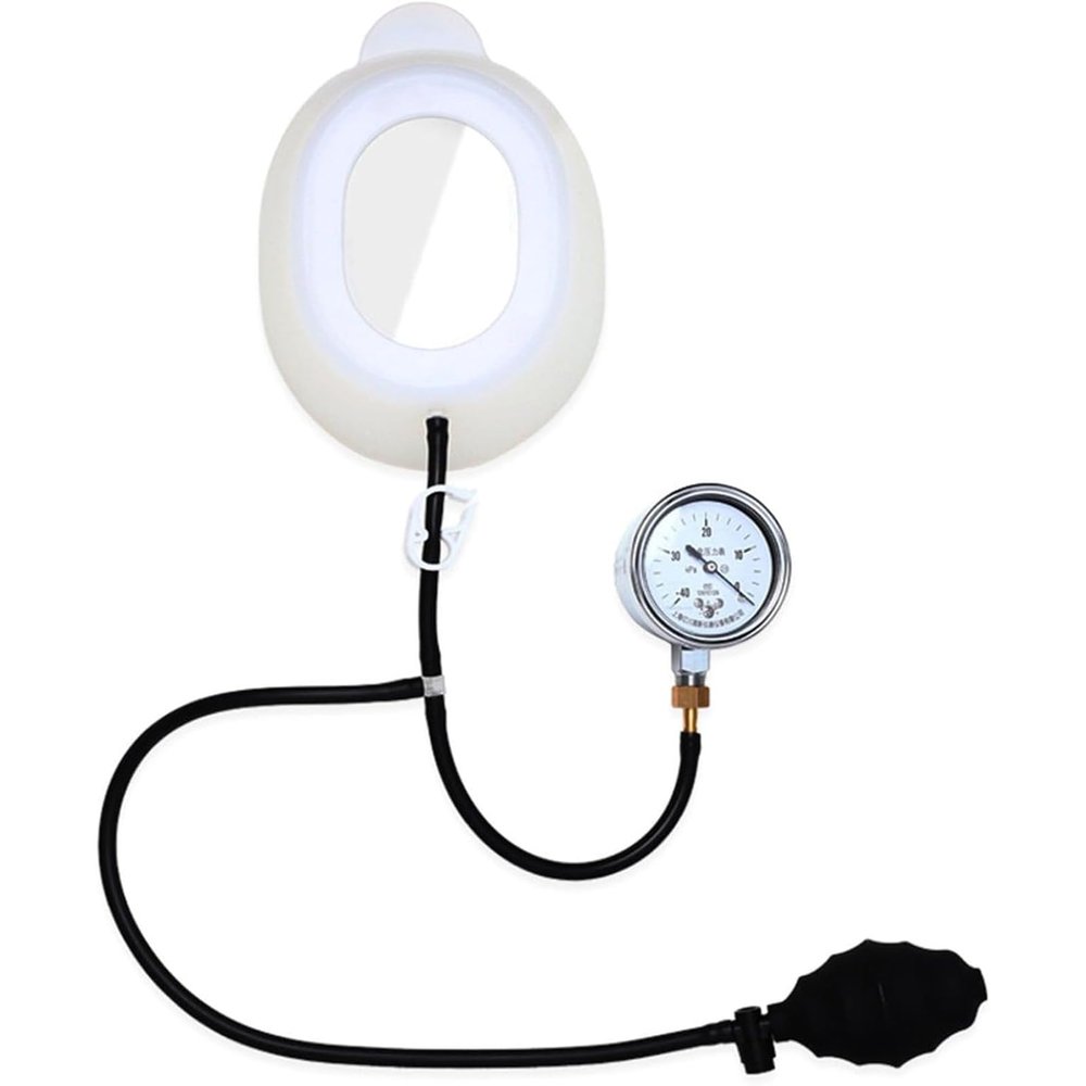 IEOWY Pectus Excavatum Vacuum Bell with Pressure Gauge