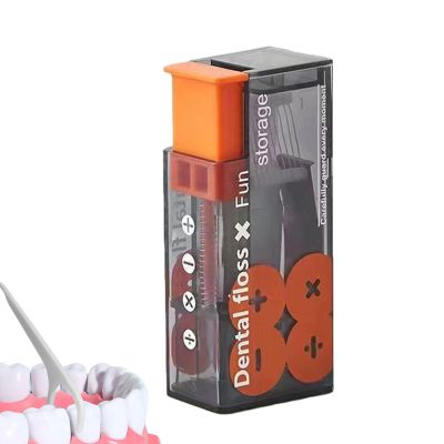Floss Pick Case, Portable Refillable Flosser Holder