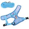 HEEPDD Adjustable Pet Chicken Leash Harness, Blue Pineapple view 1