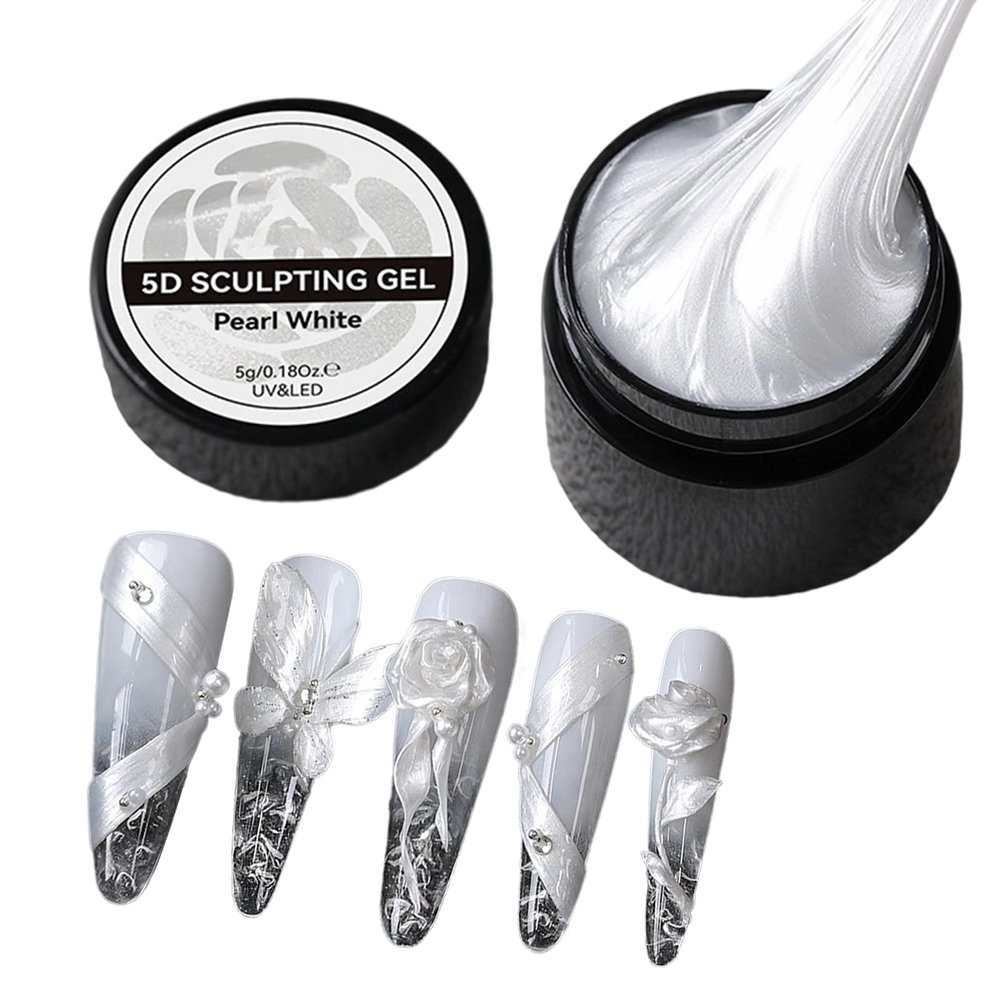 Nail Sculpting Gel, Non-Sticky Hard Builder Gel for Curing