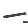 Non-Slip Threshold Ramp, 10 cm/4 in High, Black view 1