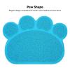 Non-Slip Cat Litter Mat, Soft PVC Indoor Floor Mat (Blue) view 3