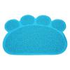 Non-Slip Cat Litter Mat, Soft PVC Indoor Floor Mat (Blue) view 4