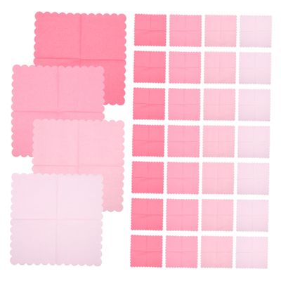 minkissy 100-Pack Pink Disposable Paper Napkins