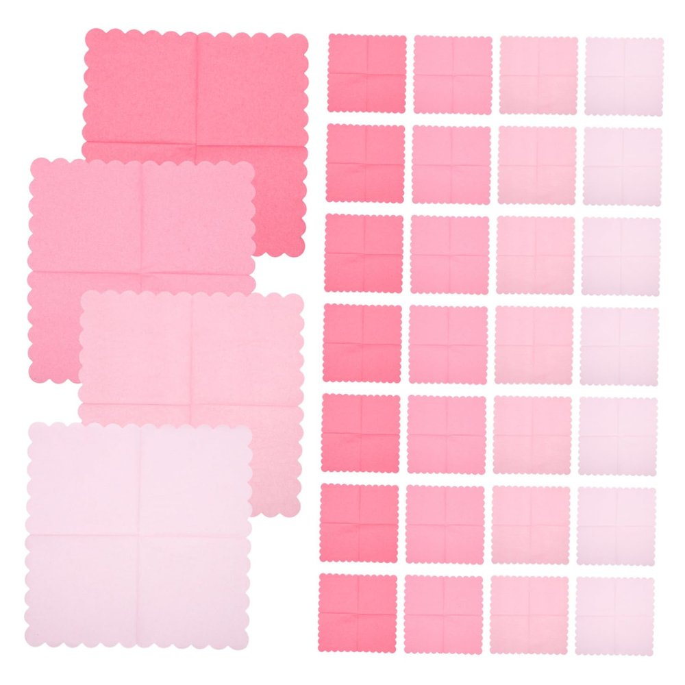 minkissy 100-Pack Pink Disposable Paper Napkins