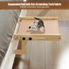 Wooden Cat Window Perch, No Drilling Required view 2