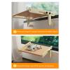 Wooden Cat Window Perch, No Drilling Required view 4