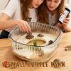 Turtle Tank, Multifunctional Full-View Terrarium for Small view 2