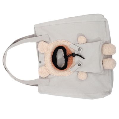 Cat Carrier Bag for Small Dogs, Portable, Breathable Canvas