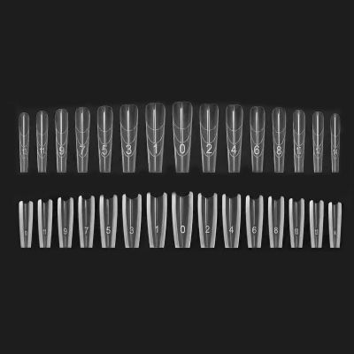 Crack-Resistant Nail Forms, 240 Pieces