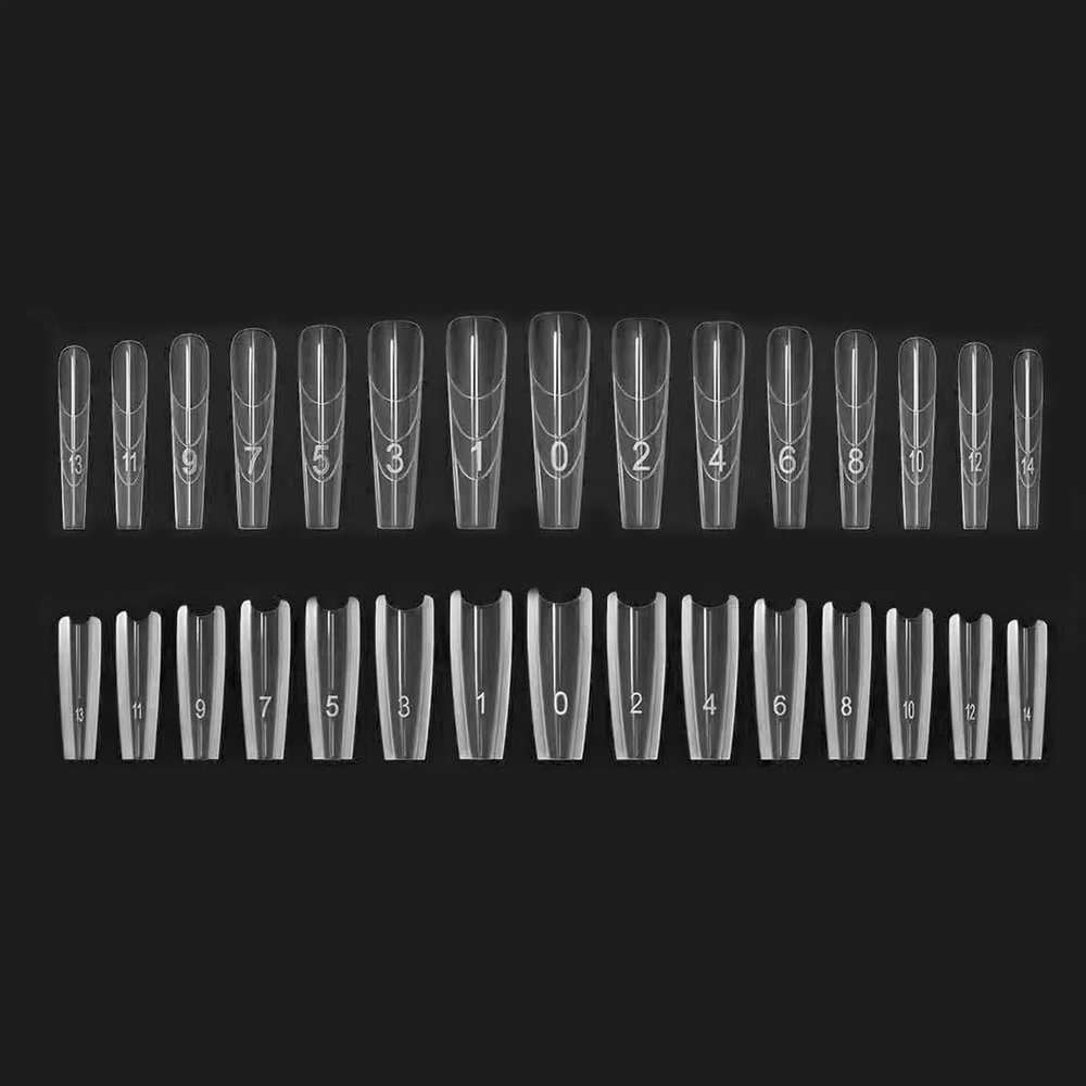 Crack-Resistant Nail Forms, 240 Pieces