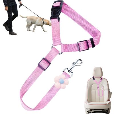 Retractable Dog Seat Belt, Durable Accessory