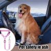 Retractable Dog Seat Belt, Durable Accessory view 2