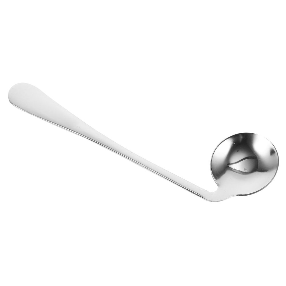 Curved Spoon and Fork for Seniors, Right-Handed, Stainless Steel