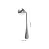 Curved Spoon and Fork for Seniors, Right-Handed, Stainless Steel view 2